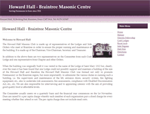Tablet Screenshot of braintreemasoniccentre.org.uk